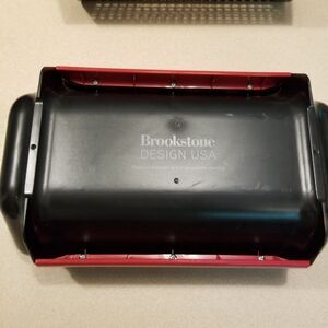Brookstone Grill Tumbler Grilling / Marinade Basket Non-Stick BBQ